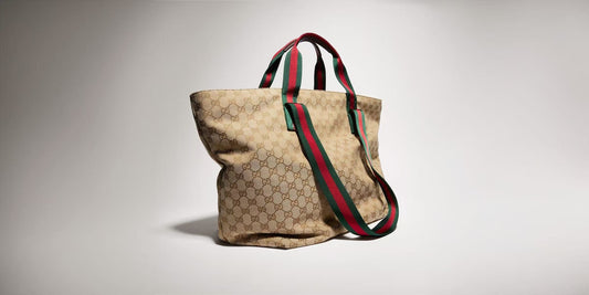 Gucci 2026 Tote Bag 36cm Sand Brown Canvas