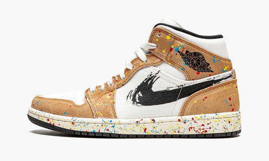 Air Jordan 1 Mid SE “Brushstroke” Sneakers - Style Staple