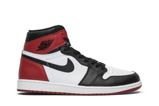 Air Jordan 1 Retro High OG Black Toe Sneakers - Hall of Fame