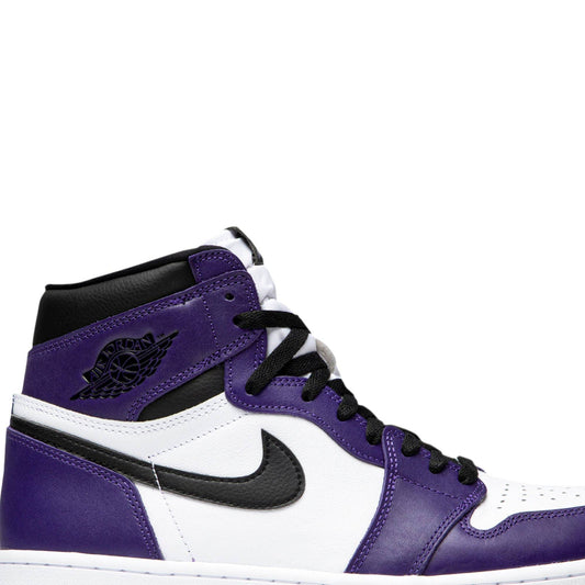 Air Jordan 1 Retro High OG Court Purple 2.0 555088-500 Sneakers - Cushioned S...