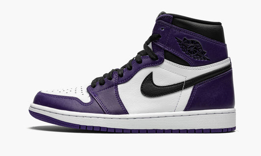 Air Jordan 1 Retro High OG Court Purple 2.0 Sneakers - Collaboration Release