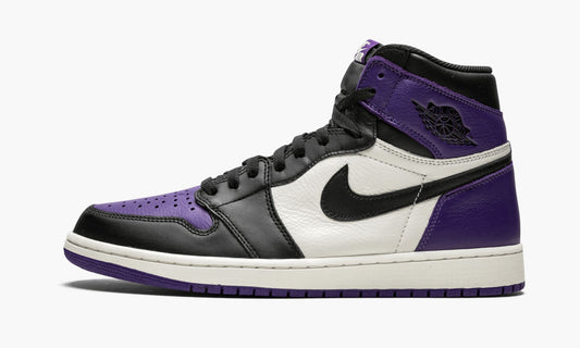 Air Jordan 1 Retro High OG Court Purple Sneakers - All-Day Comfort