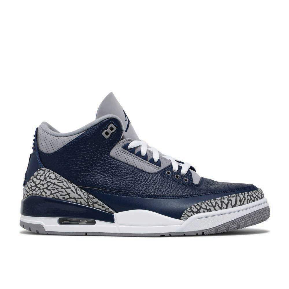 Air Jordan 3 Retro ‘Georgetown’ Revered Footwear Sneakers - Vintage Inspired