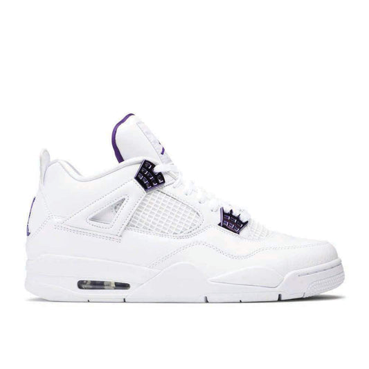 Air Jordan 4 Retro ‘Purple Metallic’ Everlasting Sneaker Sneakers - Legend St...