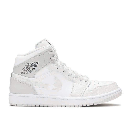 Air Jordan 1 Mid ¡®Swoosh Logo ¨C Grey Camo¡¯ Everlasting Sneaker...