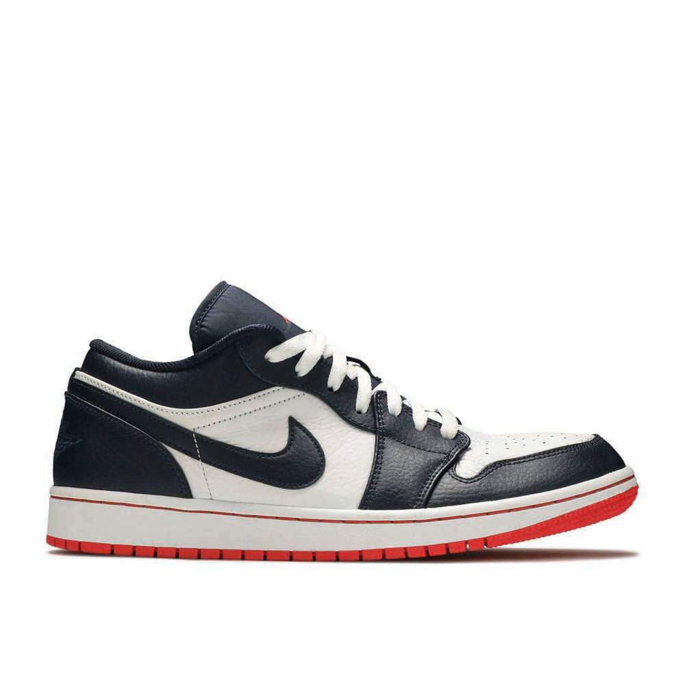 Air Jordan 1 Retro Low ‘Obsidian Ember’ Unfading Sneaker Sneakers - Hype Release
