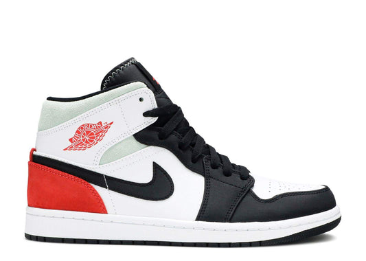 Air Jordan 1 Mid SE ¡®Red Black Toe¡¯ Revered Footwear Sneakers - Performance...
