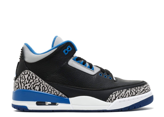Air Jordan 3 Retro ‘Sport Blue’ Unfading Sneaker Sneakers - Signature Series