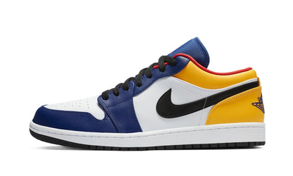 Air Jordan 1 Low “Deep Royal / Yellow” Sneakers - Signature Series