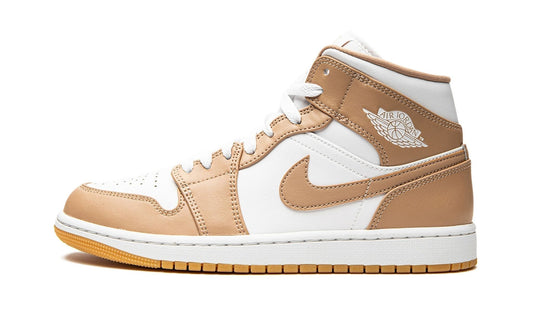 Air Jordan 1 Mid “Tan / Gum” Sneakers - Vintage Inspired
