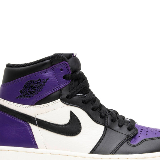 Air Jordan 1 Retro High OG ‘Court Purple’ 555088-501 Sneakers - Streetwear Es...