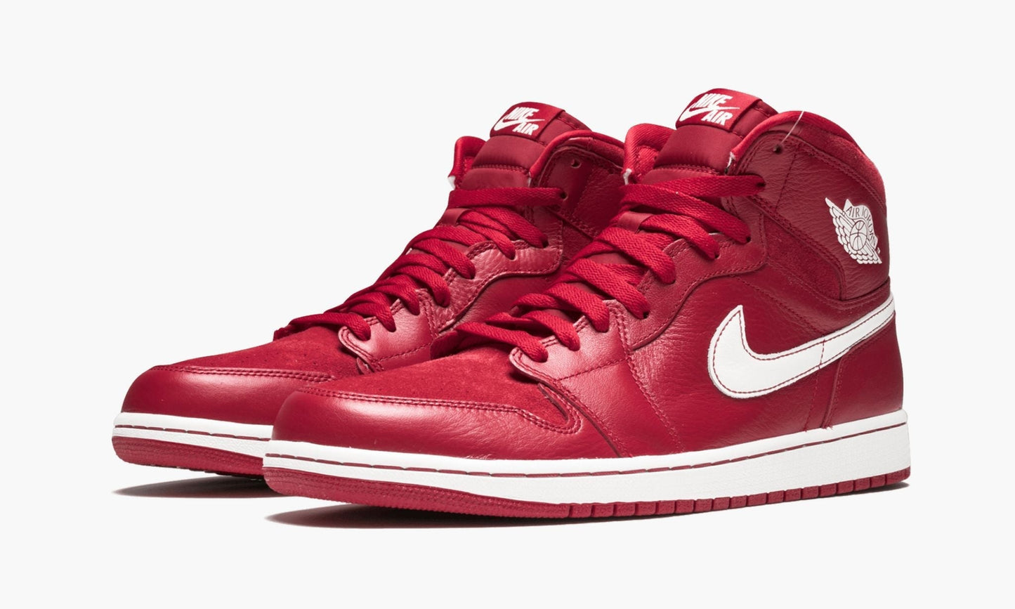 Air Jordan 1 Retro High OG Gym Red Sneakers - Collaboration Release
