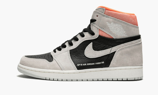 Air Jordan 1 Retro High OG Neutral Grey/Hyper Crimson Sneakers - Collector's ...