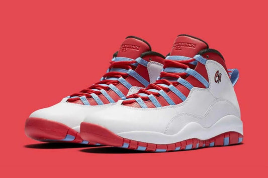 Air Jordan 10 Retro Chicago Flag Sneakers - Retro Classic