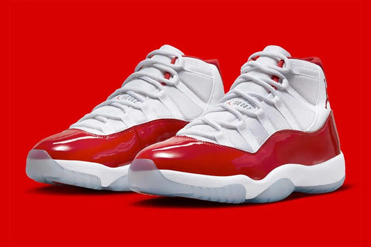 Air Jordan 11 Retro Cherry Sneakers - Court Icon | New Arrival