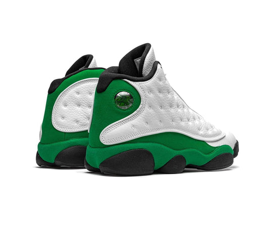 Air Jordan 13 Retro White Lucky Green Sneakers - Heritage Edition