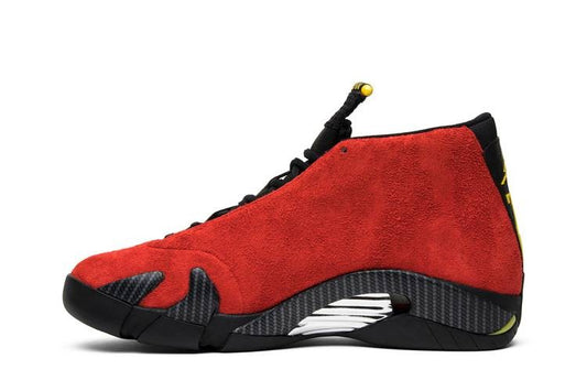 Air Jordan 14 Ferarir Red Sneakers - Performance Runner
