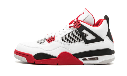 Air Jordan 4 Retro “Fire Red” Sneakers - Court Classic | Premium Footwear