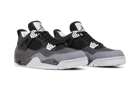 Air Jordan 4 Retro Fear Sneakers - Cushioned Stride | New Arrival