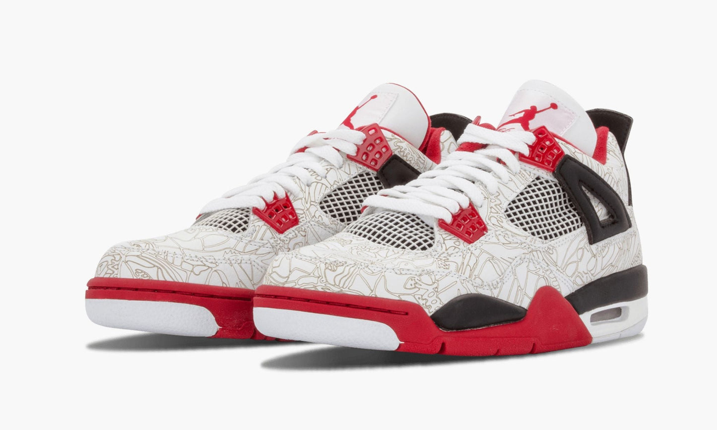 Air Jordan 4 Retro Laser Sneakers - Streetwear Essential