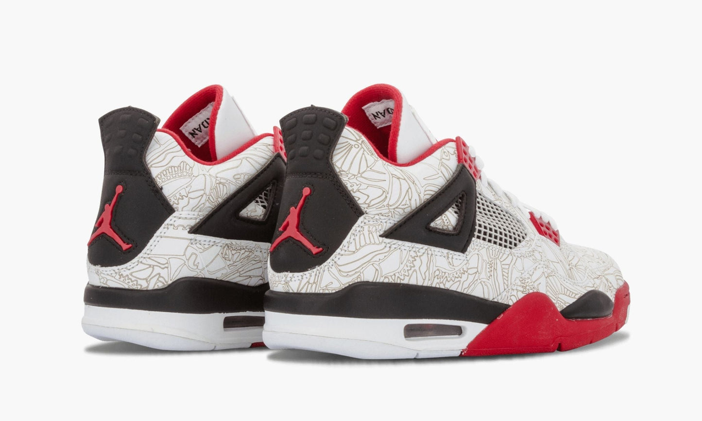 Air Jordan 4 Retro Laser Sneakers - Streetwear Essential
