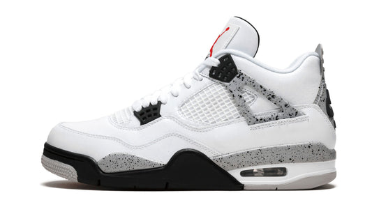 Air Jordan 4 Retro OG “White Cement” Sneakers - Cushioned Stride