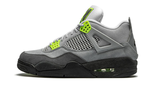 Air Jordan 4 Retro SE “Neon” Sneakers - Vintage Inspired
