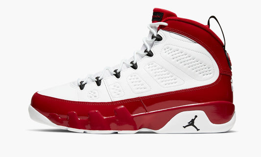 Air Jordan 9 White/Red/Black Sneakers - Heritage Edition