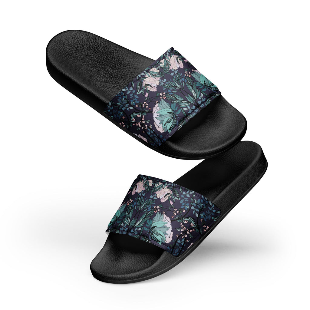 Dark Fae Forest Slide Sandals