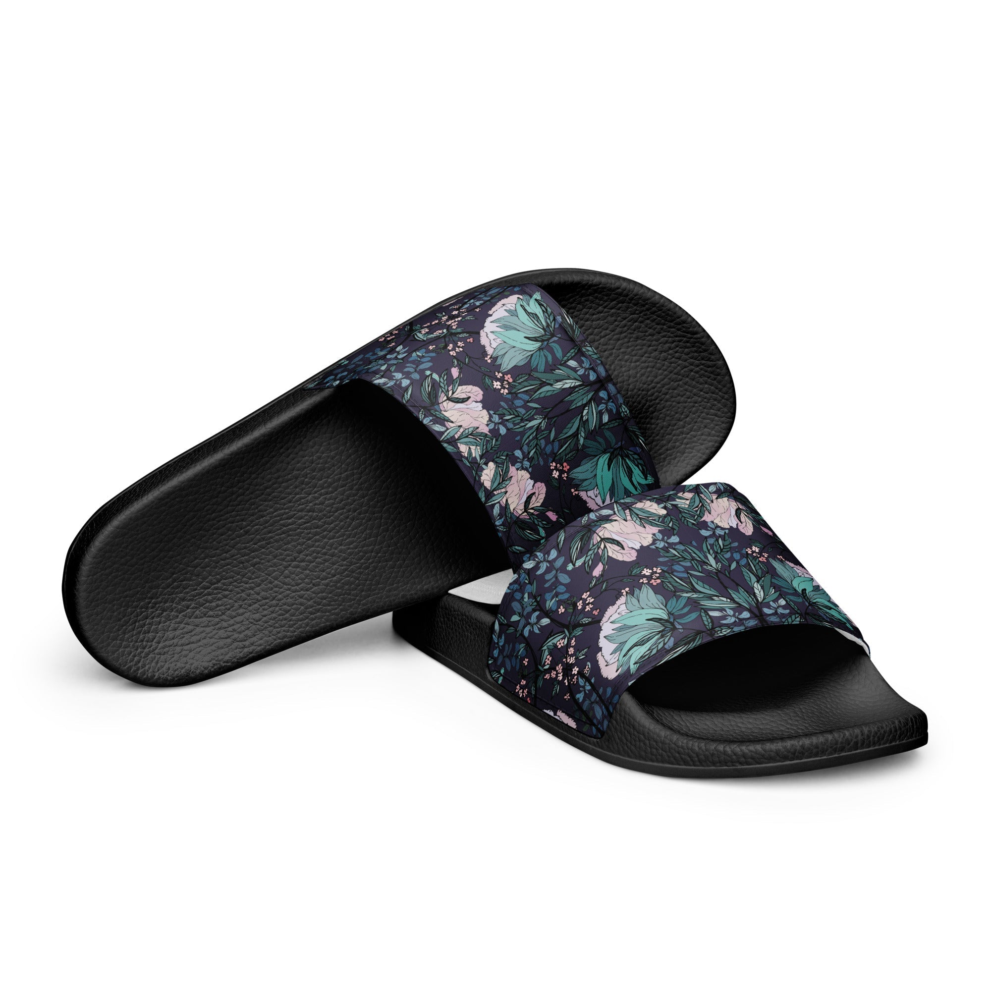 Dark Fae Forest Slide Sandals