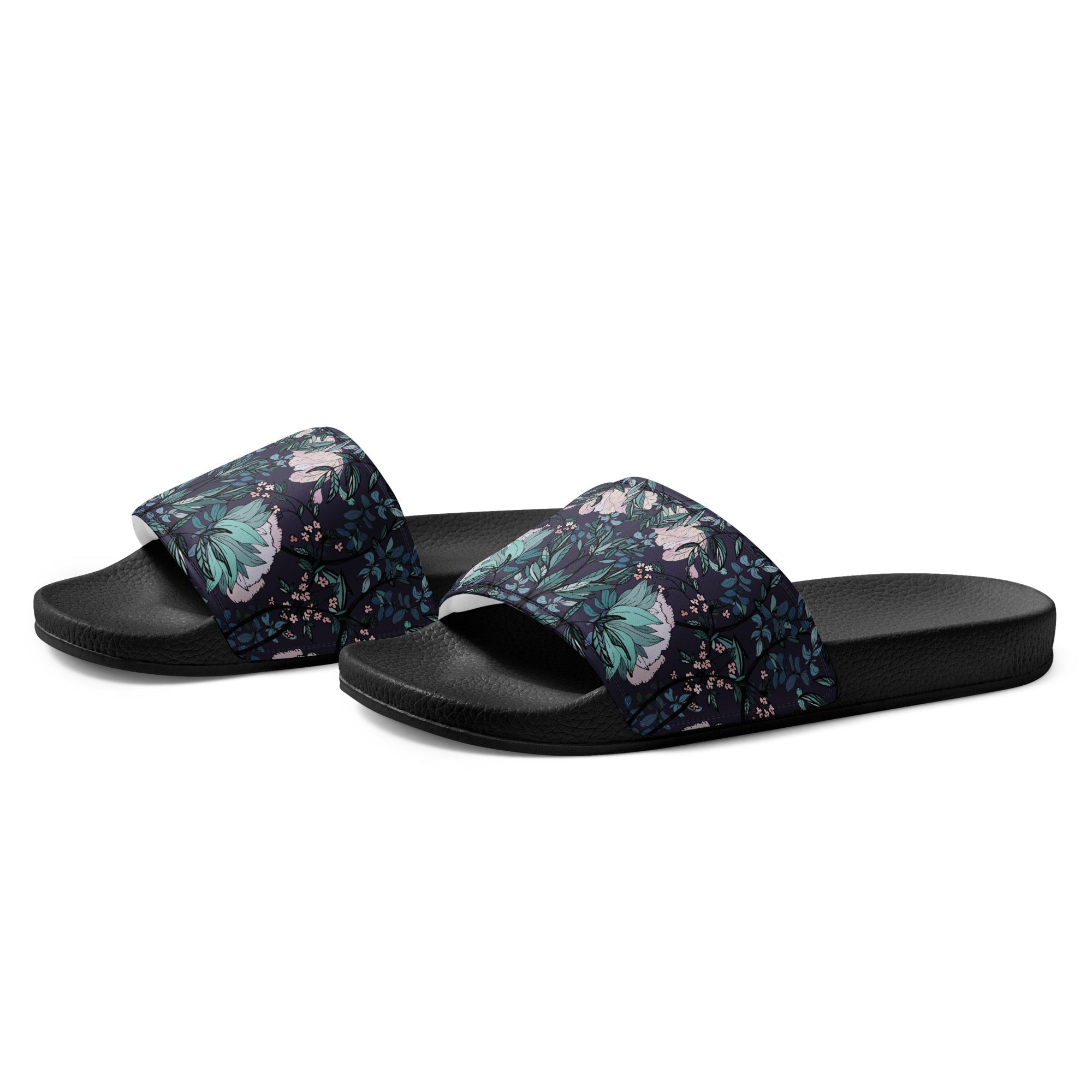 Dark Fae Forest Slide Sandals