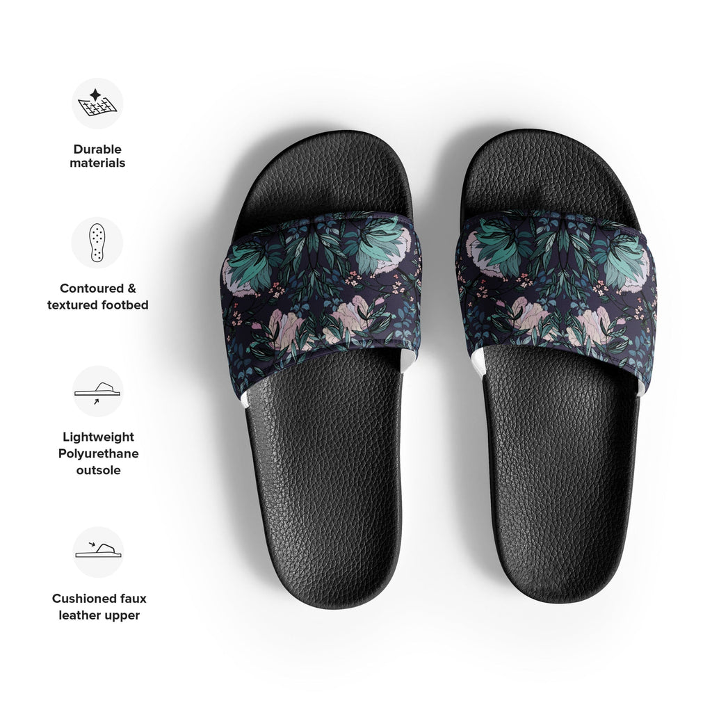 Dark Fae Forest Slide Sandals