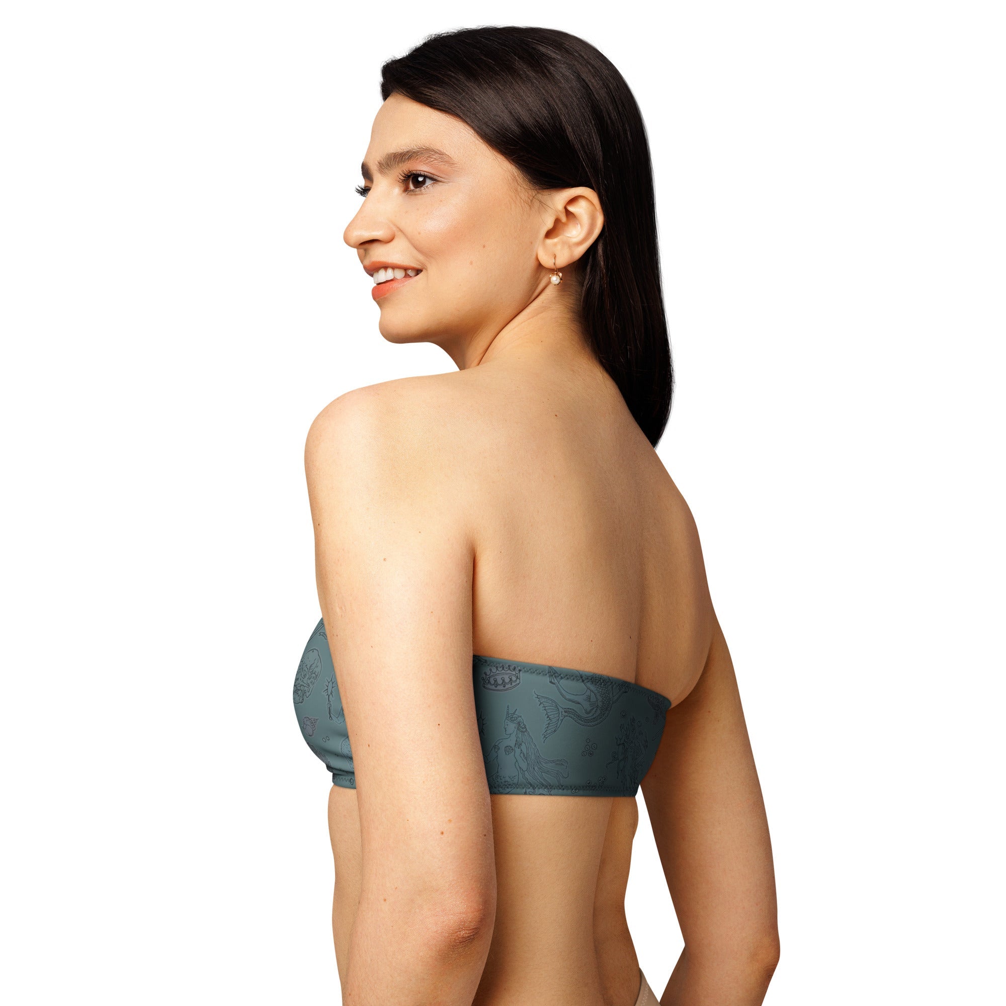 Dark Siren Bandeau Bikini Top