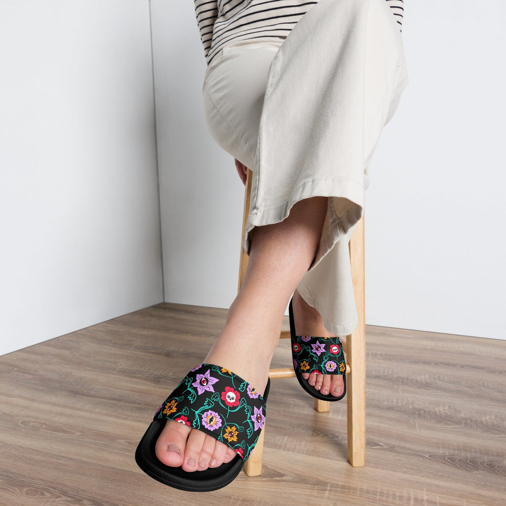 Gothic Floral Women's slides