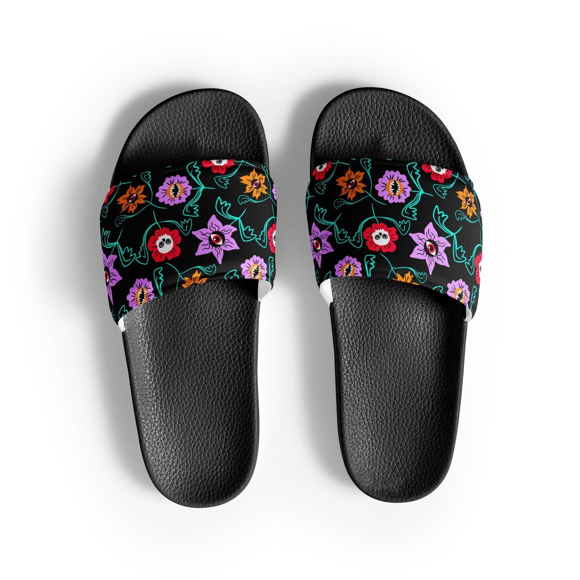 Gothic Floral Women's slides