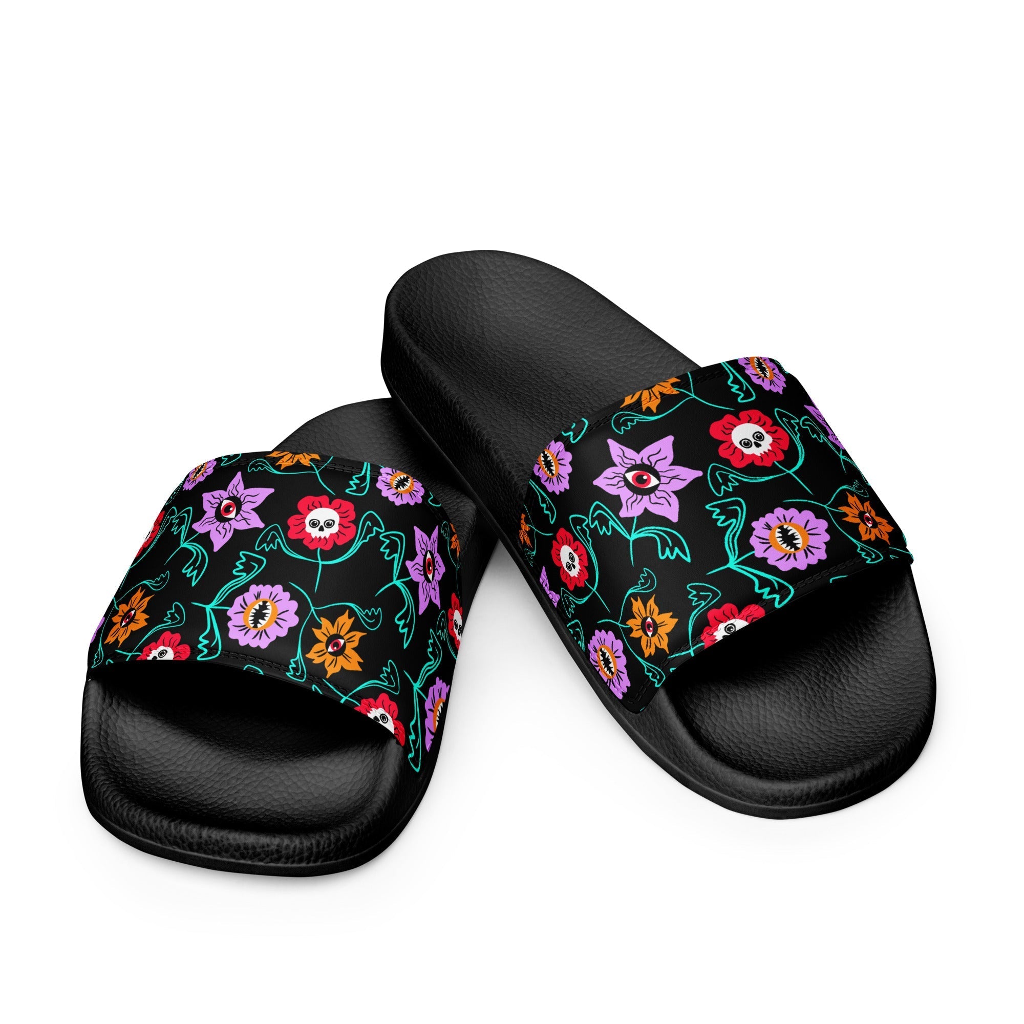 Gothic Floral Women's slides