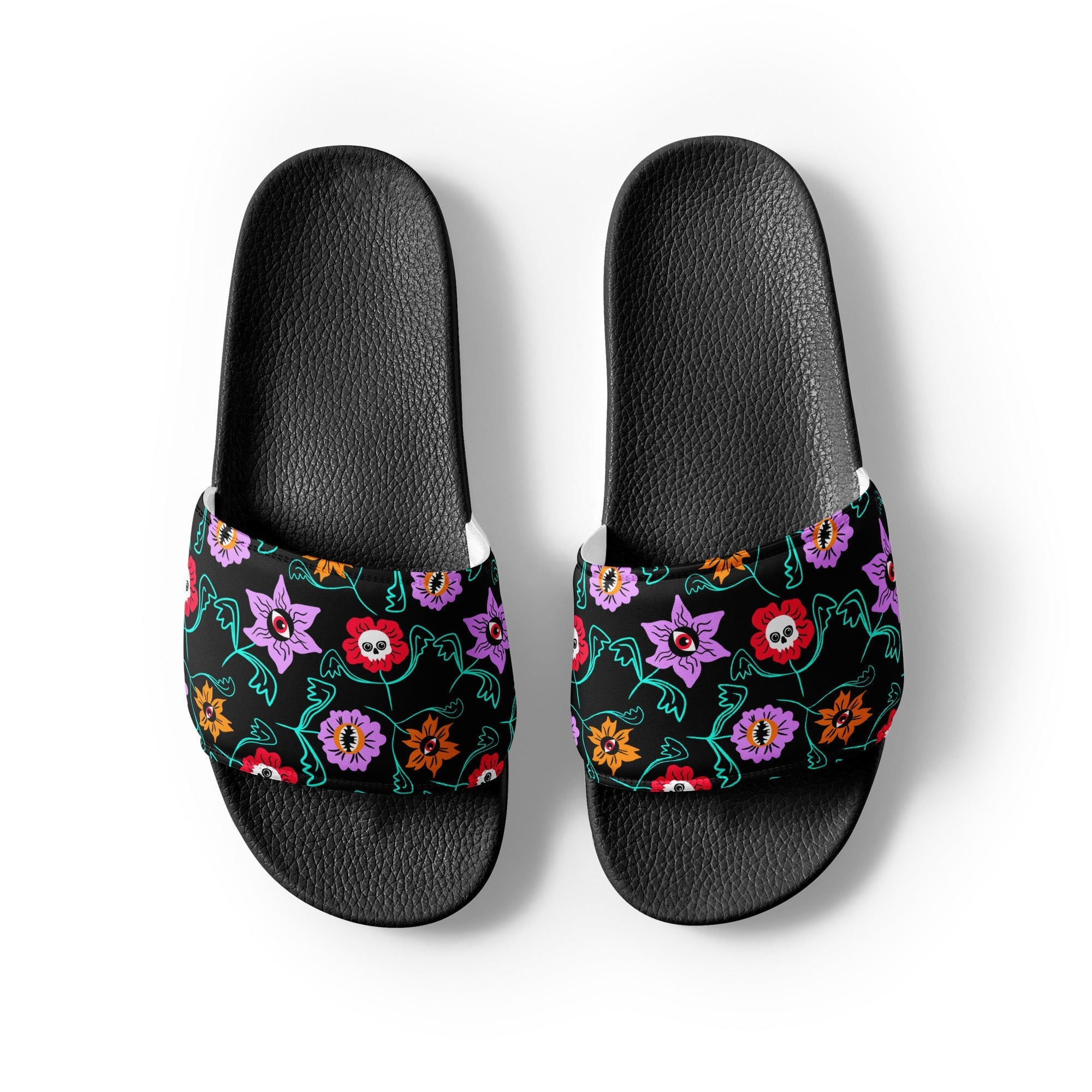 Gothic Floral Women's slides