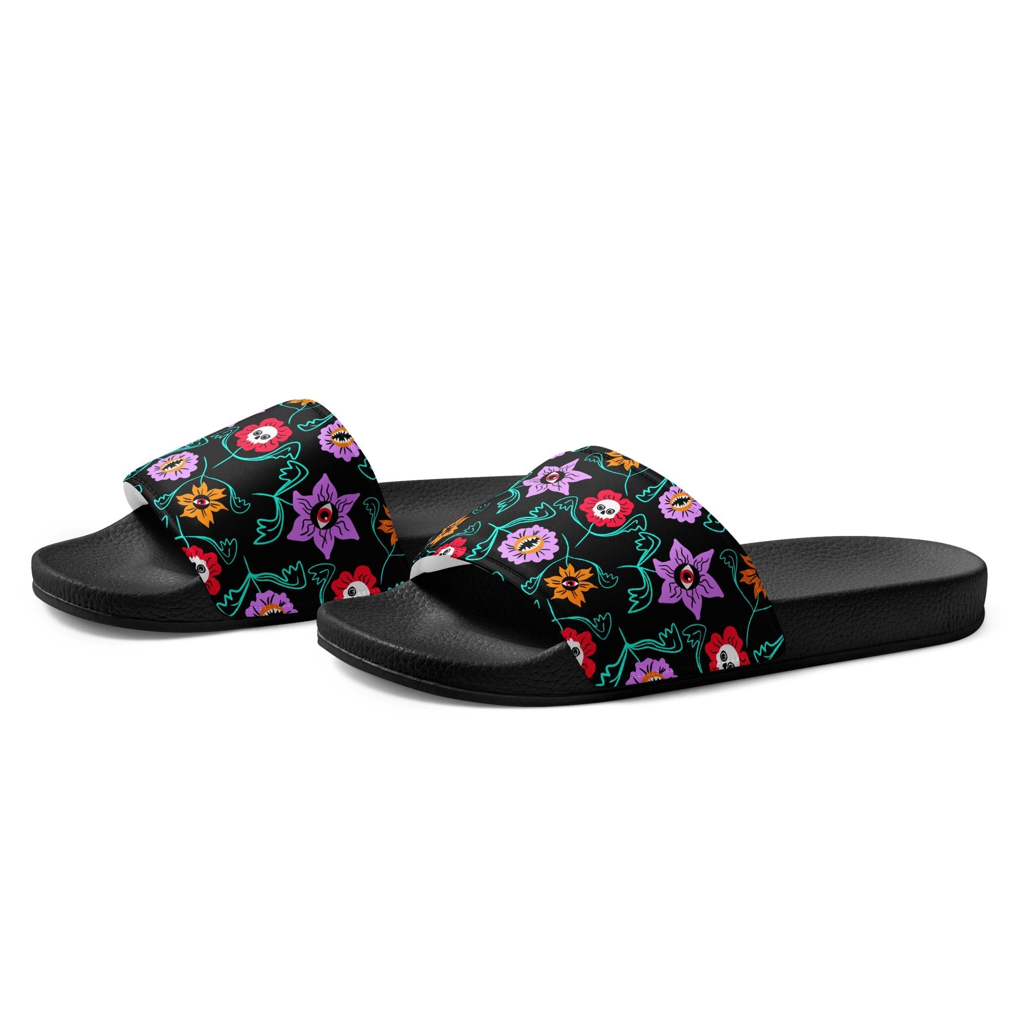 Gothic Floral Women's slides