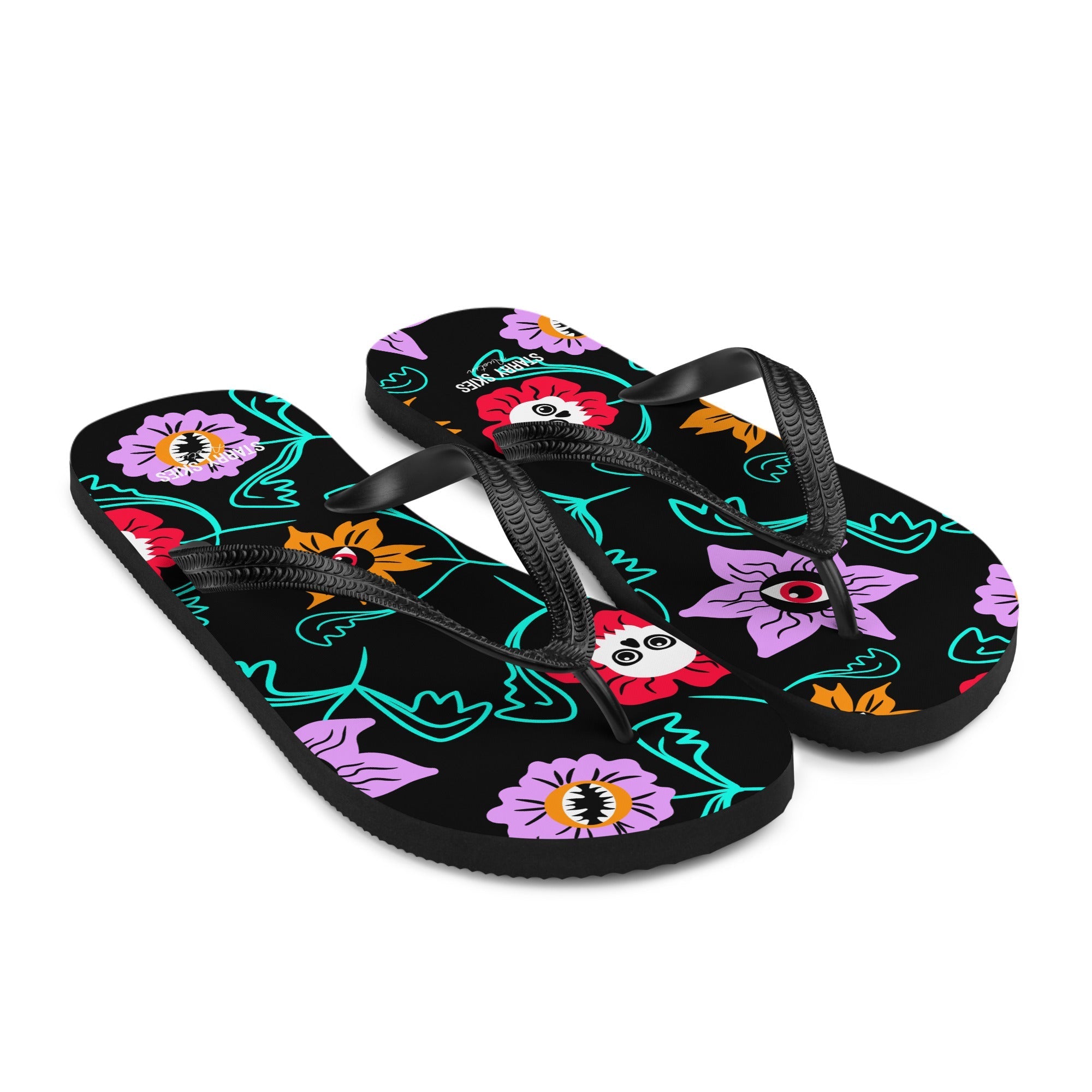 Gothic Forest Flip-Flops