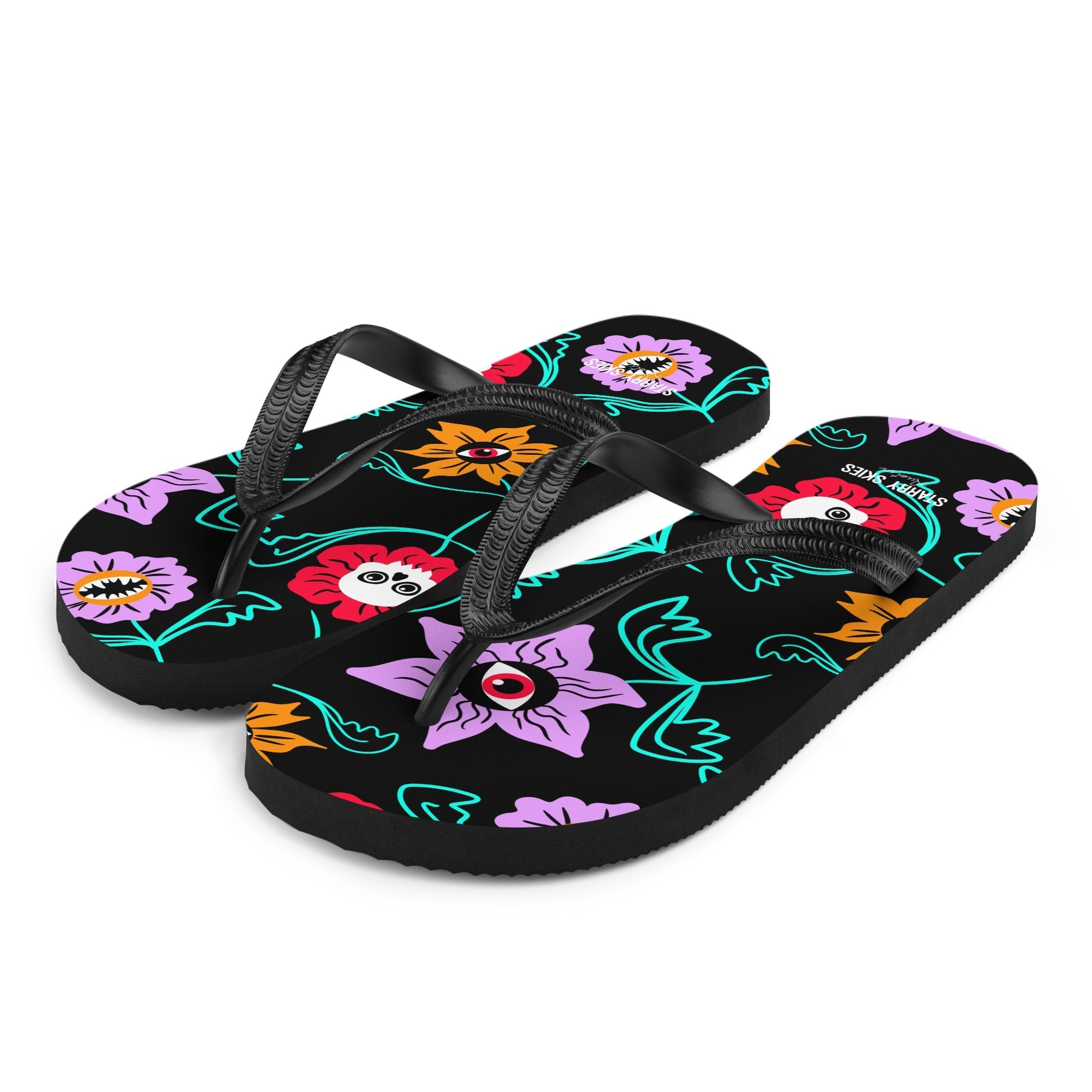 Gothic Forest Flip-Flops