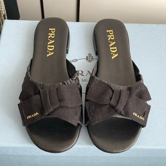 Prada 2026 Sandal Fabric Leather 847925