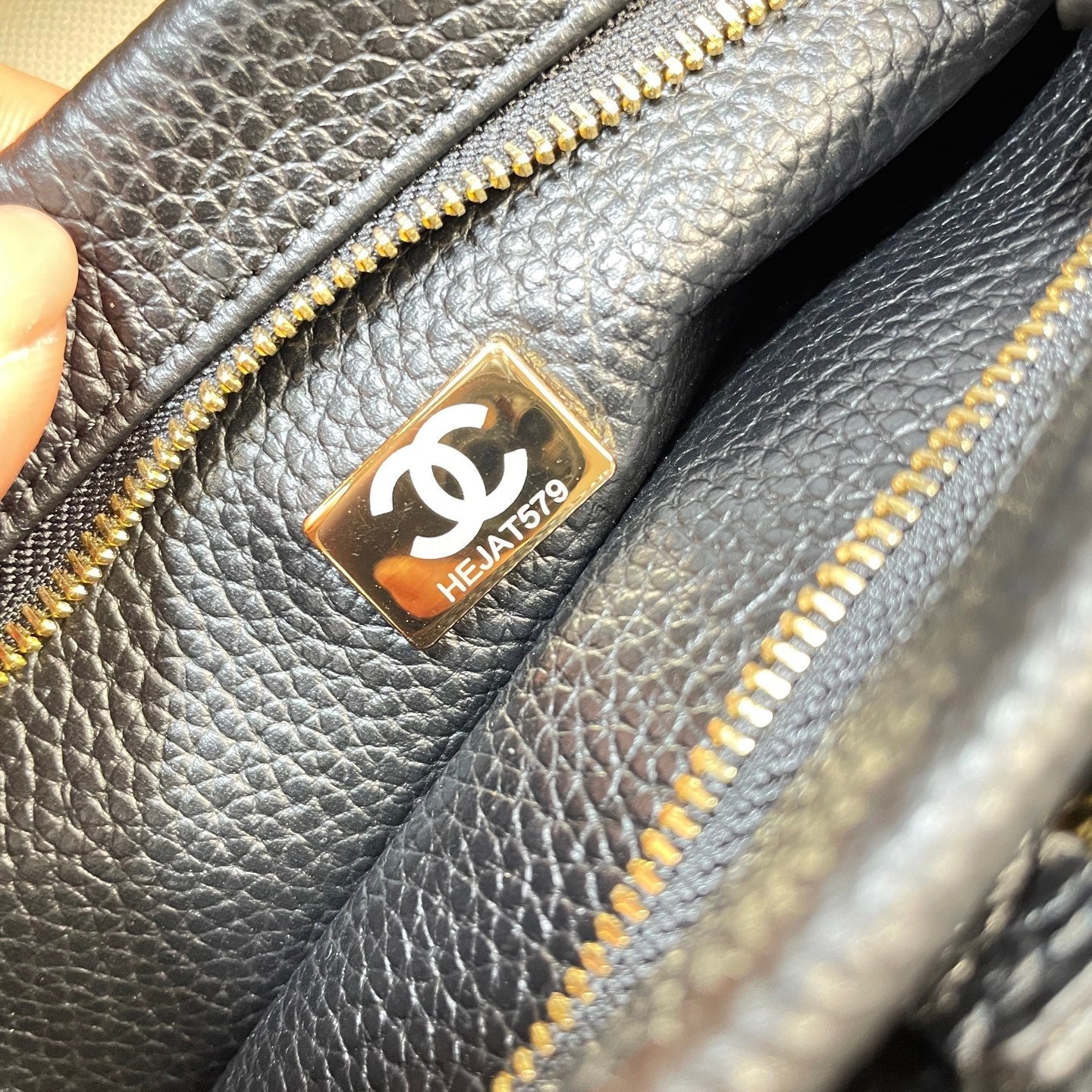 Chanel 2026 Large Urban Essential Bag 43cm Black Beige Leather Suede