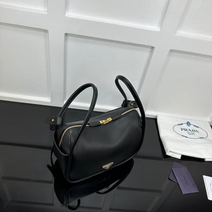 Prada 2026 Darling Soft Handbag 25cm Calfskin