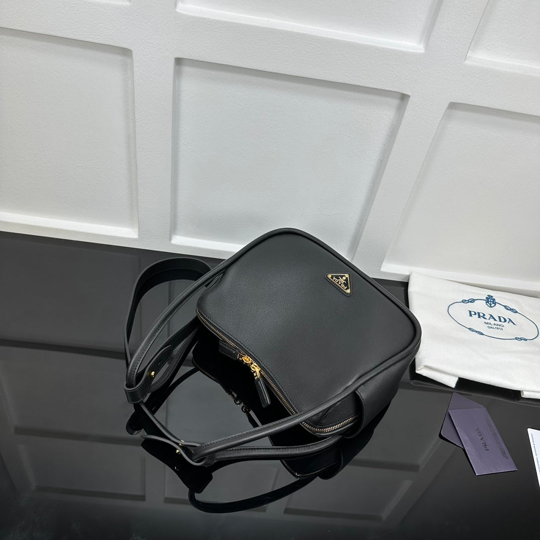 Prada 2026 Darling Soft Handbag 25cm Calfskin