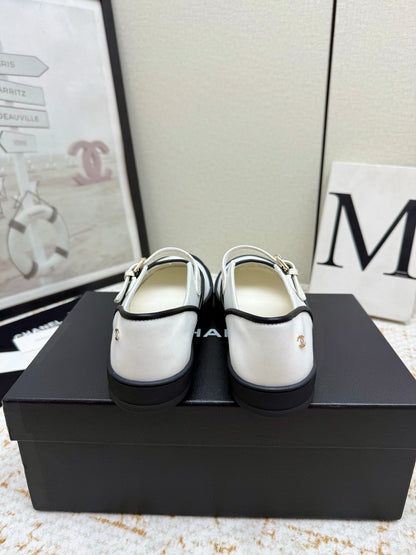 Chanel 2026 Coco Beach Mary Jane Shoes Synthetic Fabric Rubber 790967