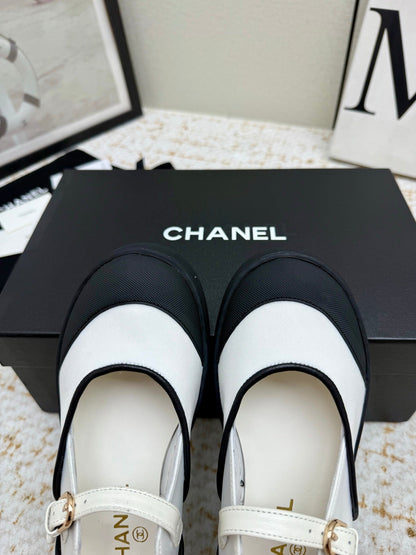 Chanel 2026 Coco Beach Mary Jane Shoes Synthetic Fabric Rubber 790967