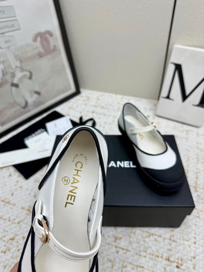 Chanel 2026 Coco Beach Mary Jane Shoes Synthetic Fabric Rubber 790967