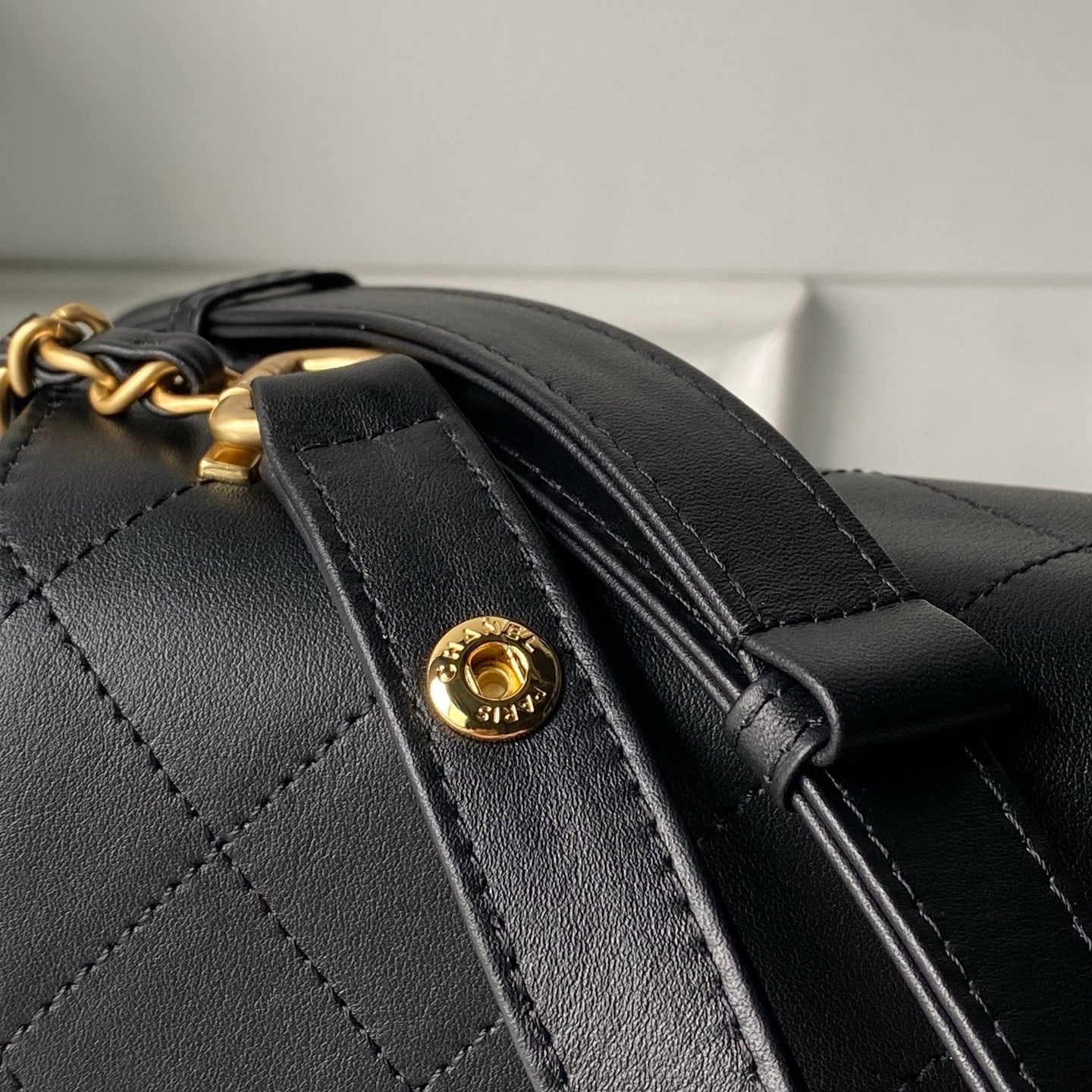 Chanel 2026 Trendy CC Flap Bag 25cm Black Calfskin 338857