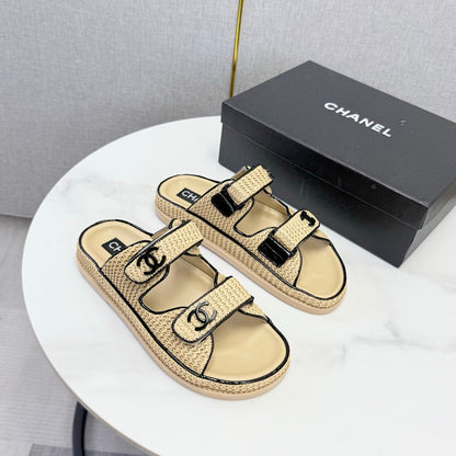 Chanel 2026 Slipper Woven Sheepskin 904539