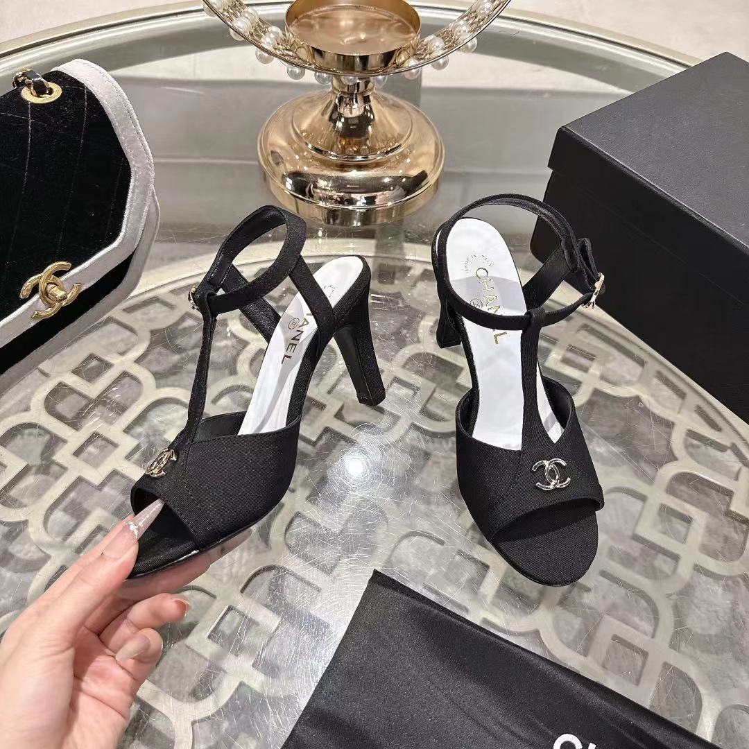 Chanel 2026 Platform Sandals Lambskin 834307